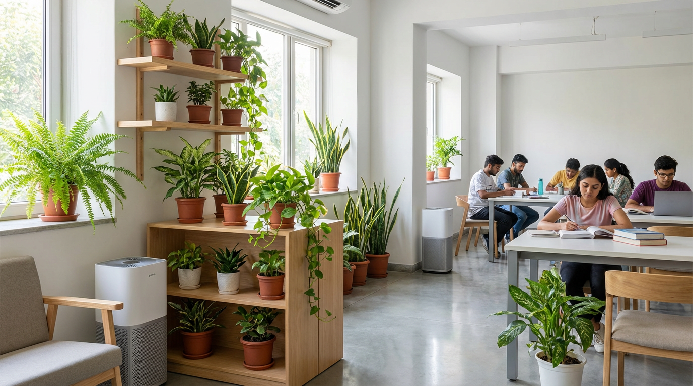 Clean and Green Study Space